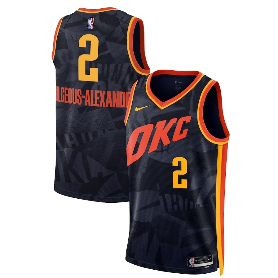 Shai Gilgeous-Alexander - Oklahoma City Thunder - City Edition Jersey 23/24