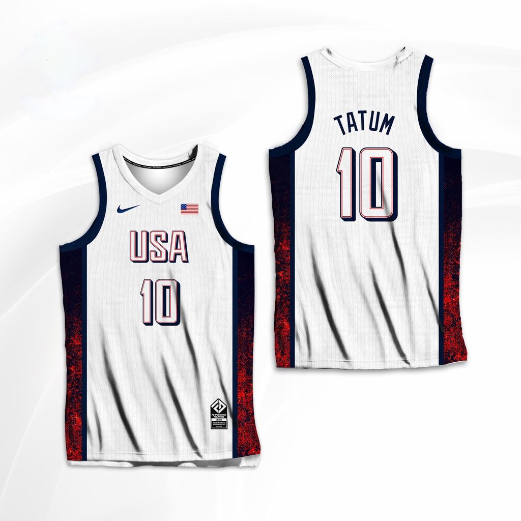 Jason Tatum - USA Basketball Jersey 2024 (white)