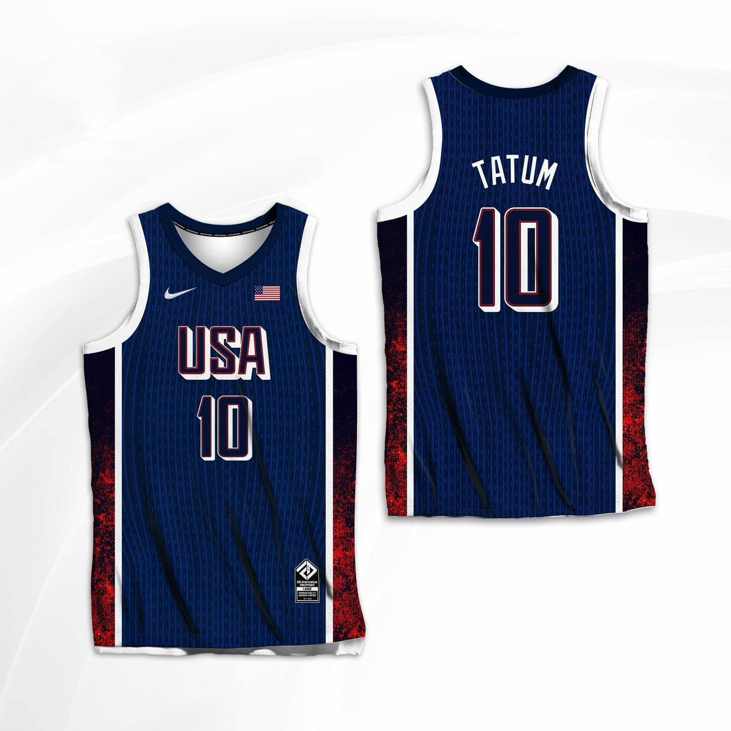 Jason Tatum - USA Basketball Jersey 2024 (blue)