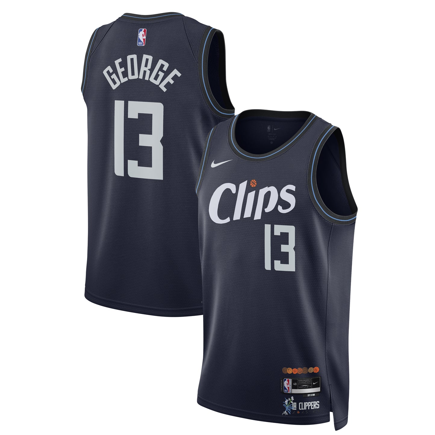 Paul George - Los Angeles Clippers - City Edition Jersey 23/24